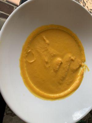 Ginger carrot soup