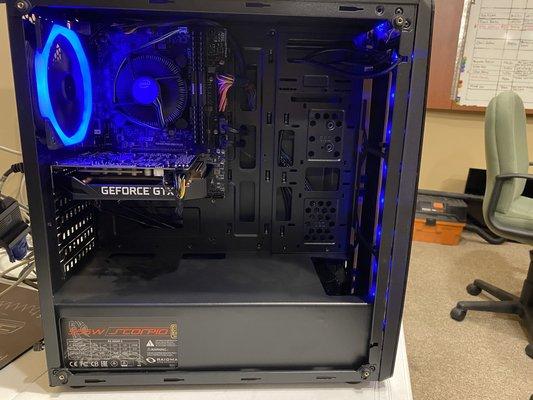 Custom built gaming rig