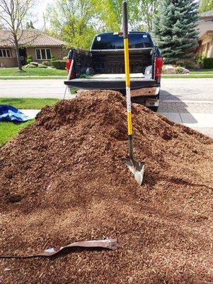 Leftover soil to haul to correct client