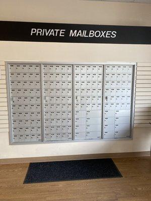 Mailbox rental with street address