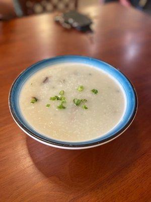 Pork and preserved egg porridge