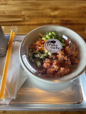 Salmon & tuna house bowl