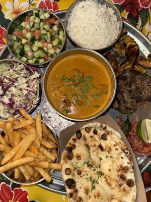 Thali platter