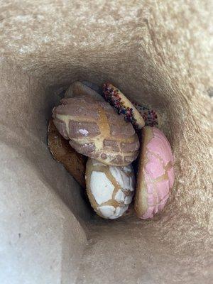 Conchas, puerquito, cookies for the niñitos mmm