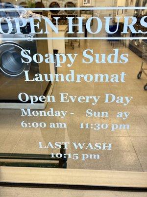 Soapy Suds Laundromat