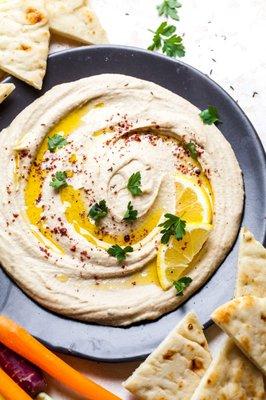 Side hummus & pita