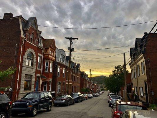 The Lawrenceville district is a perfect area to stroll around & explore after a delicious meal