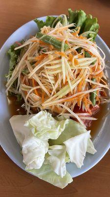 19. Papaya Salad. Fresh and tasty!