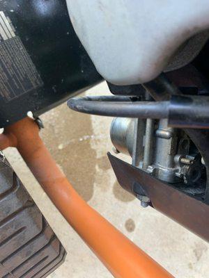 Leaking more fuel