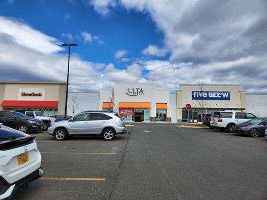 Between Home Goods and five Below in the Warrenton  Village Center