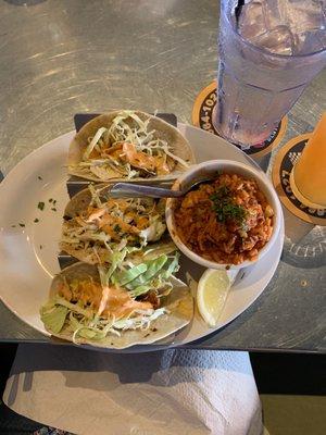 Shrimp tacos