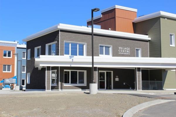 Village Centre, Brewer, ME Triple pane Polymer window solution Passive House certified