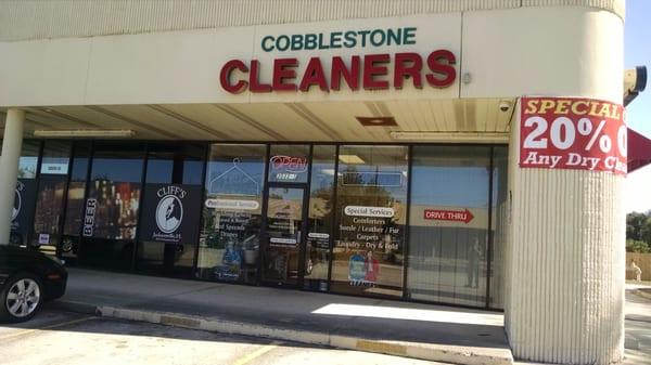 Cobblestone Cleaners!