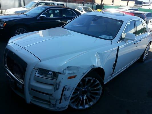 Rolls Royse Ghost before the accident!!!