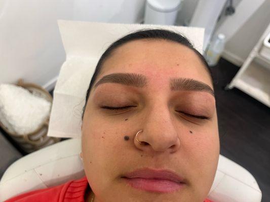 Eyebrow waxing at The Brow Fixx