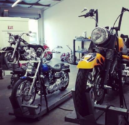 All of our techs are trained certified harley davidson technicians