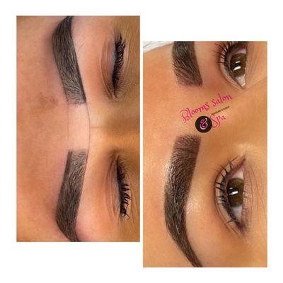 Brows shape and tint