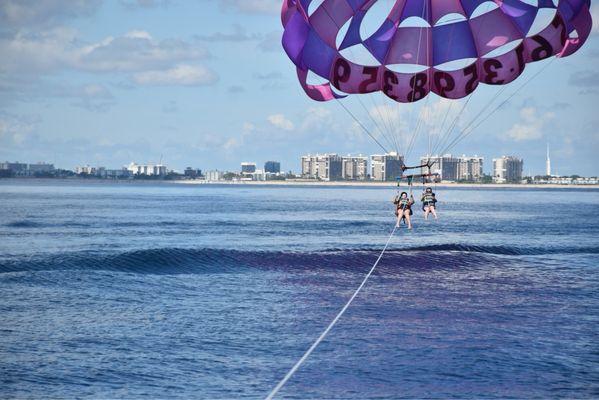 Highlights of our parasailing adventures through Highlife Parasailing!