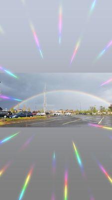 Airway heights rainbow, day I hit three jackpots at northern quest,then they asked me to leave.