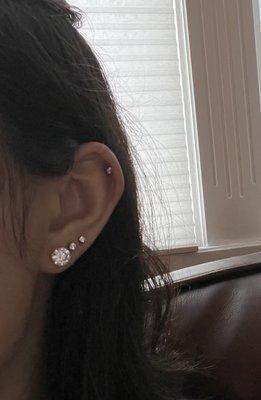 Doubles, triples and helix