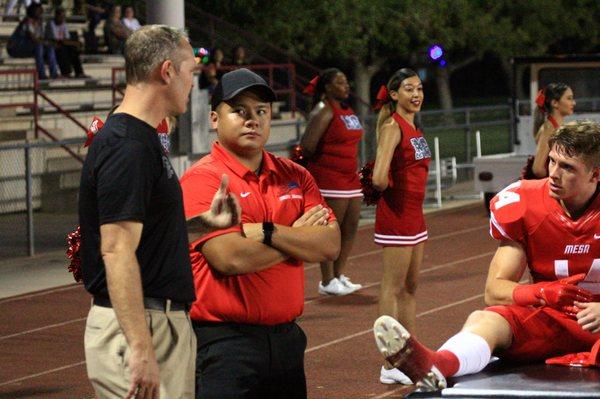 Dr Greg Stewart at the mesa cc game