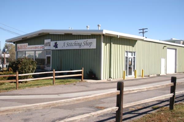 A Stitching Shop-Easy to Find!