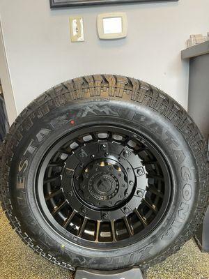 Wheel and tire