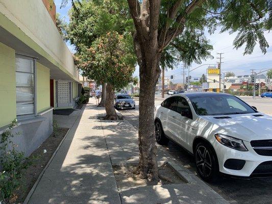 Lots of street parking