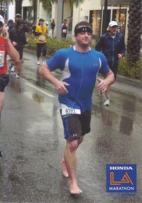 2011 LA Marathon Barefoot!