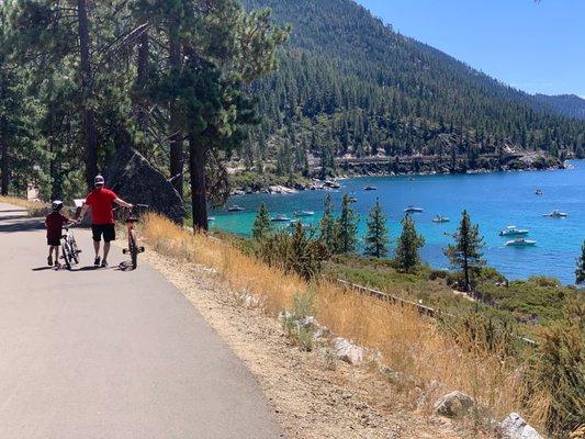 So excited to be offering bike rentals in Incline Village @Hyatt Regency Lake Tahoe Resort! Bike Big Blue!!