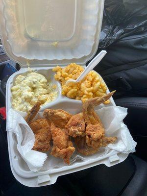 chicken Fried Wings Dinner