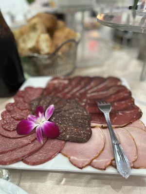 Salami plate