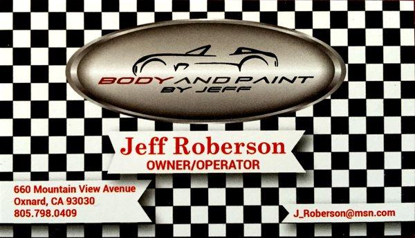 Body and Paint By Jeff