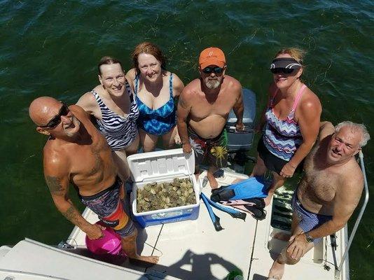 Scalloping Charters July 1st - Sept 24th