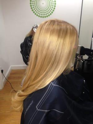 Full foil, cut and blow dry by Katie Miller