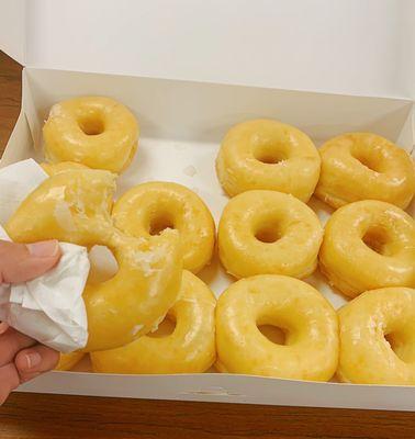 Glazed doughnuts