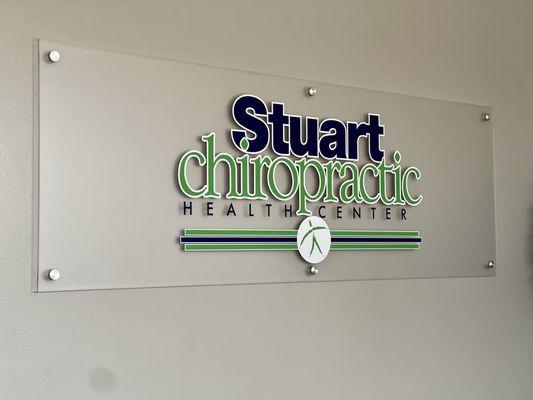 The new and improved Stuart Chiropractic logo.