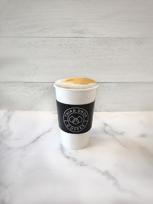 Lattes with 5 milk and non-dairy options