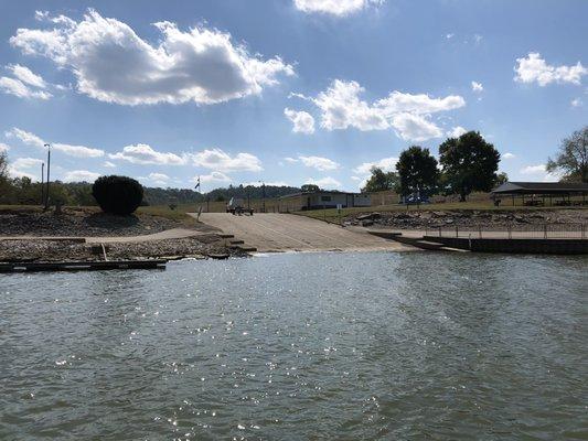 Boat launch area & Dock