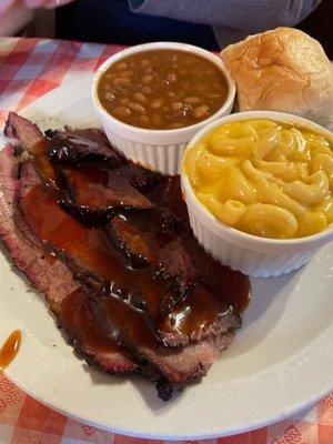 Brisket dinner