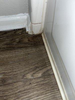 Bathroom floor