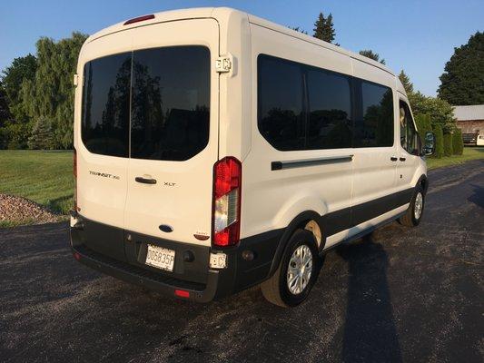 12 Seat Ford Transit T350 Midtop Passenger Van.