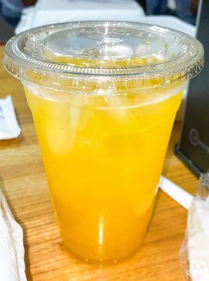 Peach Mango lemonade