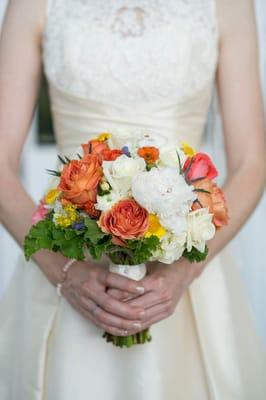 Fearrington's in-house floral designer can customize floral bouquets and arrangements to fit your theme