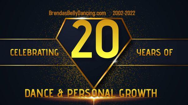 Celebrating 20 years of dance & personal growth! 2002-2022