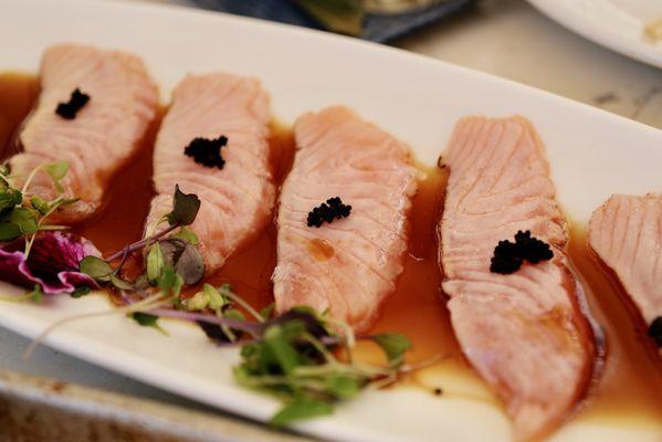 Truffle Salmon Carpaccio