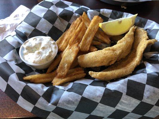 Walleye basket