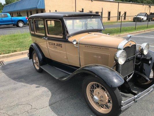 Our Own Seven Jars 1931 Model A For Liquor Transportation