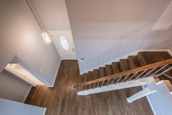 AFTER - Arial View staircase