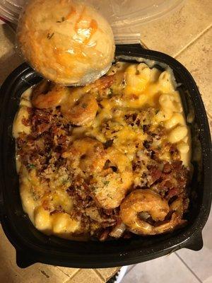 The Star(Bacon Cheese Burger Pasta) add shrimp